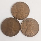 1947 P,D,S Lincoln Wheat  Cent Collectible Coins (FINE - VERY FINE) — photo 1