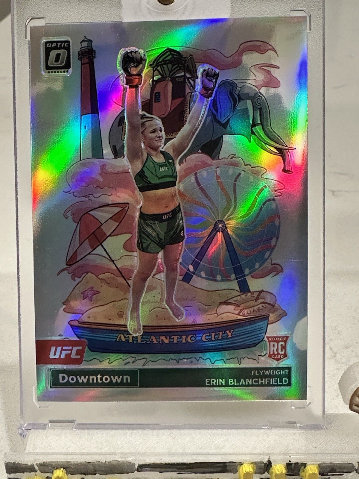 Erin Blanchfield UFC 2023 Panini Optic Rookie RC Downtown🔥🔥🔥
