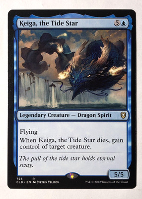 Keiga, the Tide Star 725 Commander Legends Battle for Baldur's Gate MTG Magic NM