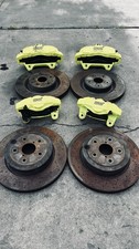 2018-2021 Subaru Wrx 2.5l Sti Front Rear Brembo Brake Calipers Rotors Set 1