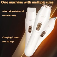 NEW Multifunction Usb Painless Shaver Portable Epilator 3 in 1 Lady Hair Remover