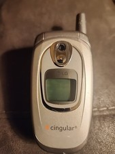 LG 2000 Vintage Flip Phone Verizon - Silver - UNTESTED