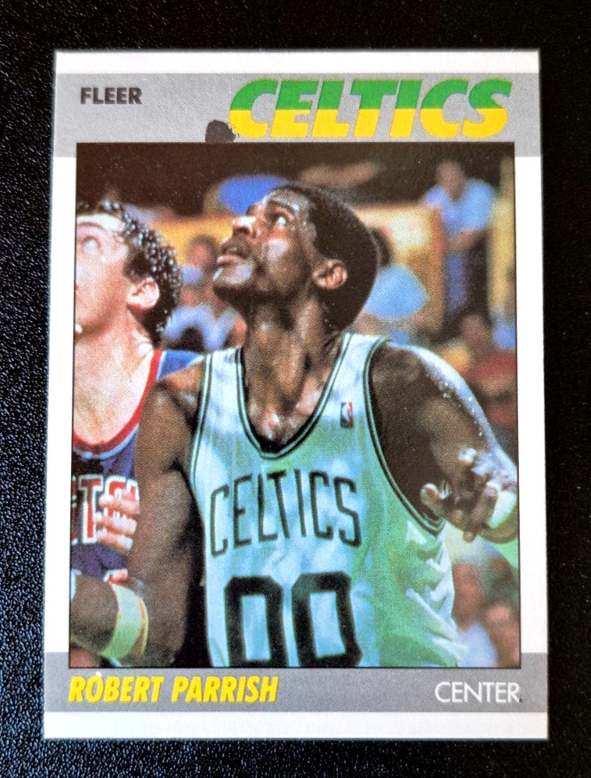 1987-88 Fleer Basketball Robert Parish #81 Boston Celtics 87 NR MINT