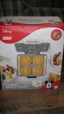 NEU DASH DISNEY MICKEY & FRIENDS TROPFENFREIES KERAMIK ANTIHAFT WAFFELEISEN