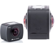 Midland H360 videocamera ripresa sferica a 360° sport foto video HD WiFi C1288
