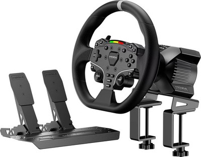 Moza R3 Direct Drive Racing Wheel and Pedals Bundle for PC  New 