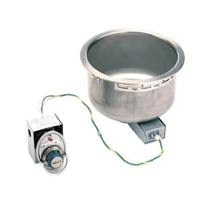 Wells SS-10D Built-In 11 Qt. Hot Food Well w/ Infinite Control & Drain