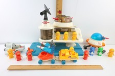 Vtg 84 Playworld Lil Playmates Space Station Set Near Complete w/Extras READ