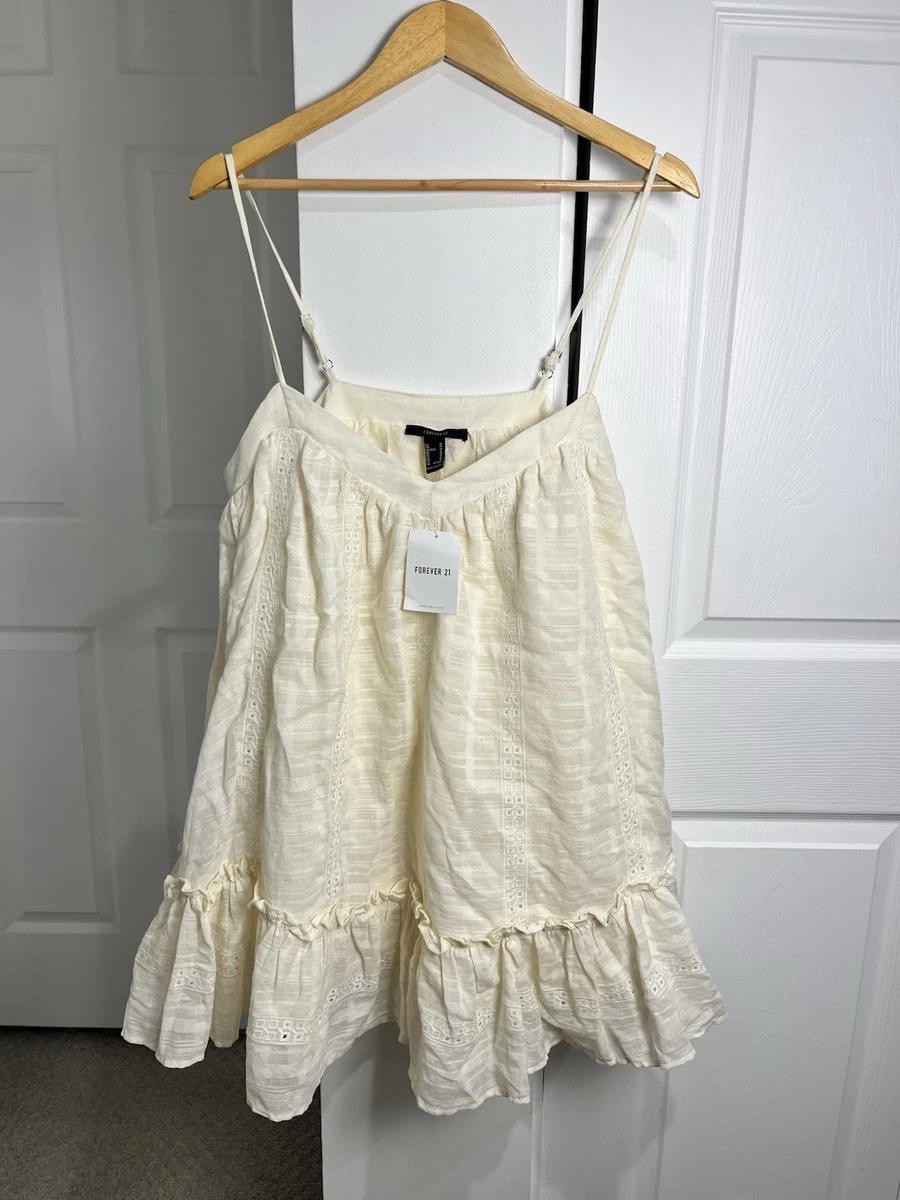 forever 21 white flowy dress ZESICA Women's Summer Sleeveless Midi Dress 2026 Square Neck Elegant F –  zesica main image 0