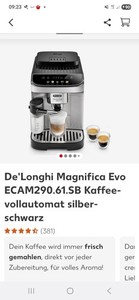 DeLonghi ECAM 290.61.SB Magnifica Evo