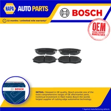 Brake Pads Set fits HYUNDAI ix20 JC 1.6D Front 11 to 19 D4FB Bosch 581011KA00
