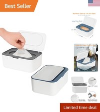 2 Pack Wipes Dispenser, Wipe Holder for Baby  Adult, Refillable Wipe Contain...