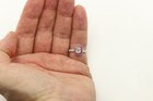 Classic Art Deco Ring Diamond and Ruby 18k Solid Gold Great for Engagement  (#5) — photo 6