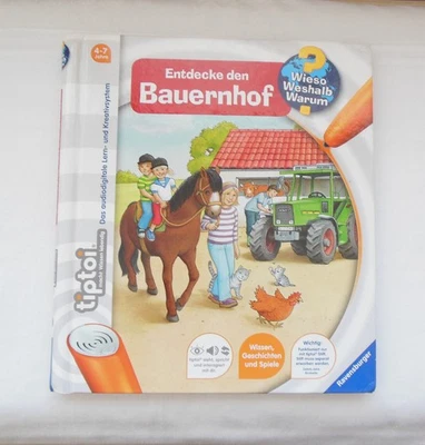 Kinderbuch: tiptoi Buch - Entdecke den Bauernhof, Wieso Weshalb Warum - Bild 1 von 4