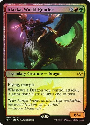 FOIL Atarka, World Render ~ Fate Reforged [ Excellent ] [ Magic MTG ]