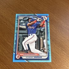 2024 Bowman Draft Echedry Vargas Sky Blue /499 (RC)