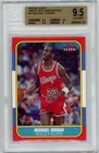 2006-07 Fleer MICHAEL JORDAN #57 20th Anniversary '86-87 BGS 9.5 GEM MINT W155