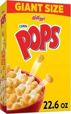 (Free Duty Tax) Kellogg's Corn Pops Breakfast Cereal, 8 Vitamins and Mineral