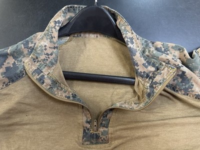 USMC Marine Digital Woodland MARPAT FR Combat Shirt FROG Small