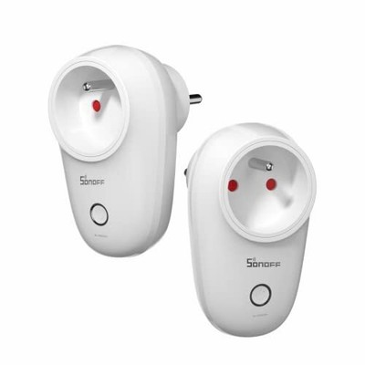 SONOFF S26R2 Smart WiFi Connected Plug (2 PCS), Alexa G Compatible