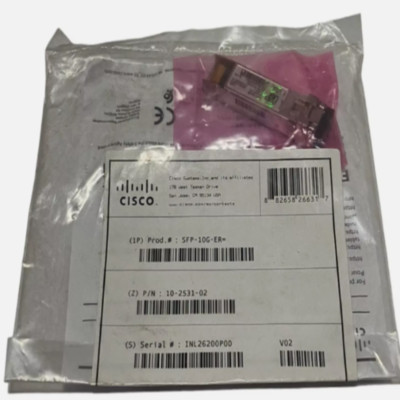CISCO   100% Brand New Original fiber optic module  SFP-10G-ER