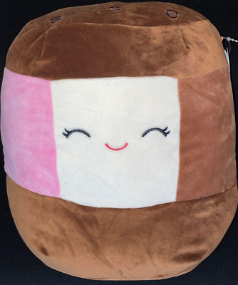 Squishmallows 2023 SILVER RARE TAG NEELY 12'' INCH NEOPOLITAN SANDWICH NEW TAGS