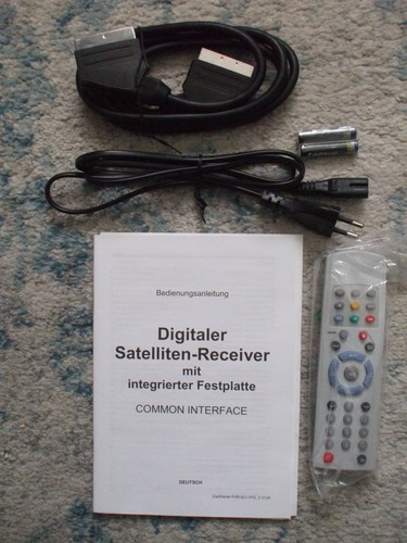 Schaub Lorenz PVR-S90 CI - Digitaler Festplattenreceiver in Silber, OVP - Bild 2 von 8