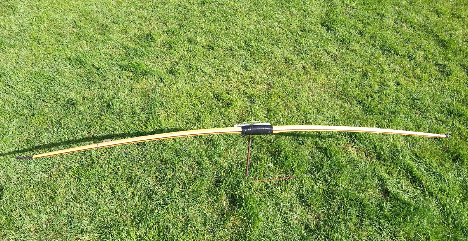 English Bickerstaffe longbow 45lbs28" trilaminate horn nocks eBay