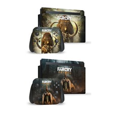 OFFICIAL FAR CRY PRIMAL KEY ART VINYL SKIN DECAL FOR NINTENDO SWITCH BUNDLE