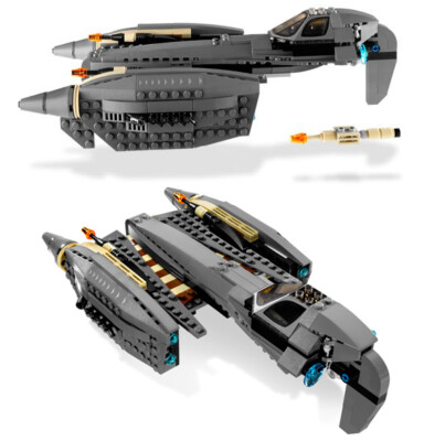 LEGO 8095 General Grievous' Starfighter ship build (NEW SEALED