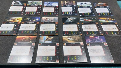 Hotshots and Aces 1 X-Wing 2.0/2.5 Miniaturspiel Erweiterungspaket Komponenten