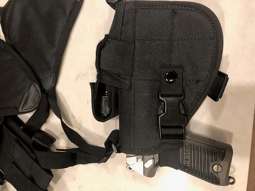 Concealed Carry Shoulder Holster For Pistol Gun Tactical Underarm Adjustable New - Picture 10 of 16