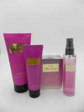 Avon 4 piece Far Away Eau de Parfum Spray, Lotion, Mist, & Cream, New, Free Ship