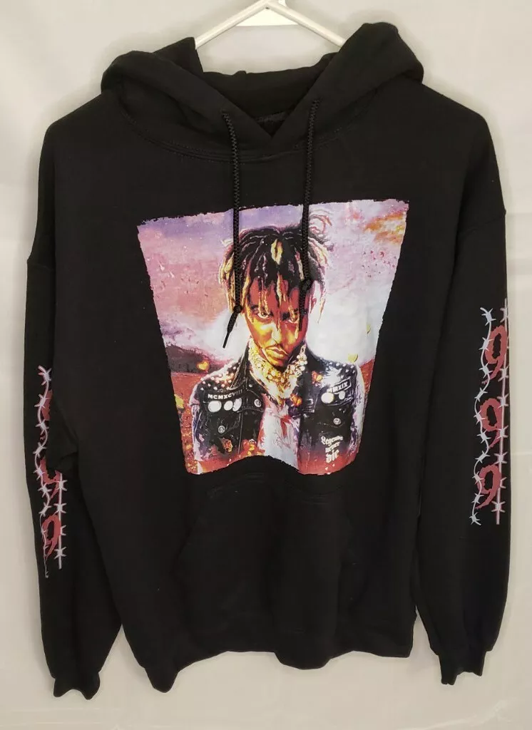 Leather Jacket Black Juice Wrld 999 Pullover Multiple Colors Hoodie