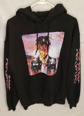 Men's Medium Black 999 Juice Wrld Legends Never Die X-Large