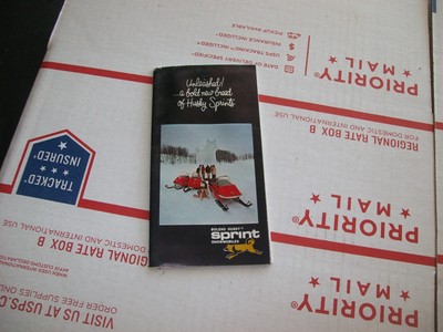 VINTAGE BOLENS HUSKY SPRINT  SNOWMOBILE SALES BROCHURE   