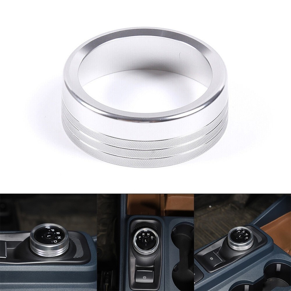 Car Accessories Ignition Button Trim Ring Gear Shift Knob Ignition Button