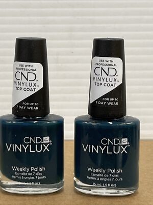 2 Bottles-CND Vinylux Weekly Nail Polish 0.5 oz. #200 Couture Covet