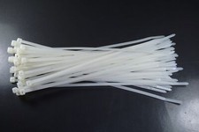 Lot of 50 PLT2I-C Panduit Cable Ties Natural Nylon 8" NOS