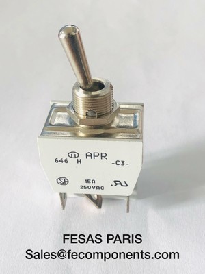 APEM 646-H/2 Kippschalter DPDT