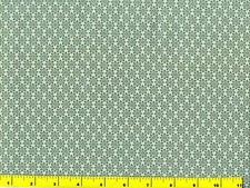 Small Daisy Flowers on Light Green Quilting Sewing Fabric 1/2 Yard 184