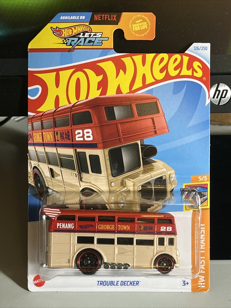 NEW 2024 Hot Wheels Trouble Decker 126/250 HW FAST TRANSIT 5/5