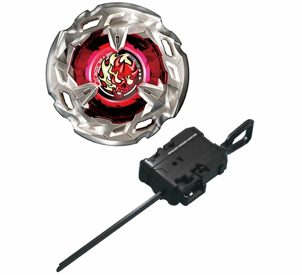 In Stock) Takara Tomy Beyblade X Starter BX-02 Devil Scythe In Stock) Takara Tomy Beyblade X Starter BX-02 Devil Scythe