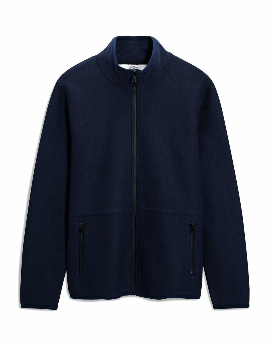 Cotton Traders Blue Harbour Fleece Jacket Next Mens Navy Blue Zip