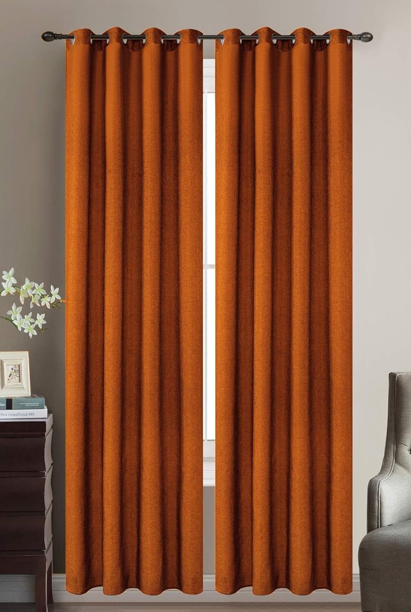 Pannello Arredo Casa Tenda Canapone da Arredamento con Anelli tinta unita 140x29 - fashion home pagano - Tende confezionate