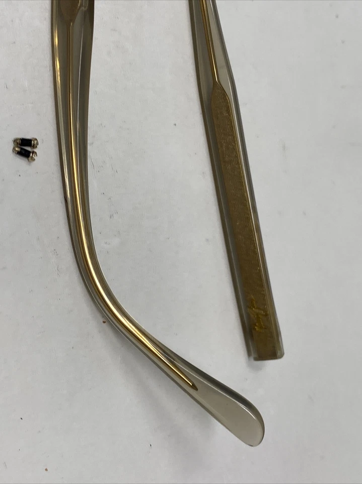 Maui Jim ISOLA MJ 821-10E CRISTAL ORO TEMPLO BRAZO PIEZAS CON TORNILLOS /X24 Foto 2 de 4