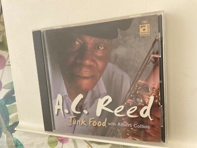 A.C.REED-JUNK FOOD WITH ALBERT COLLINS CD RE 1998