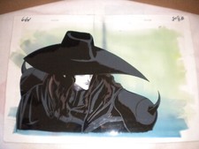 VAMPIRE HUNTER D cel with background not attached XXL size + FREE