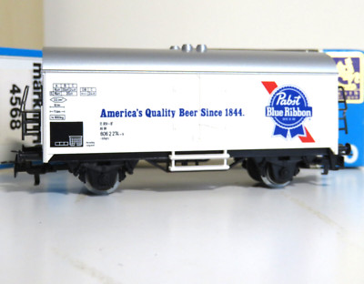 Güterwagen Werbewagen Pabst Blue Ribbon Märklin 4568 OVP