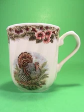 Churchill Thanksgiving Coffee Tea Mug 10 oz Myott Factory Colombia 